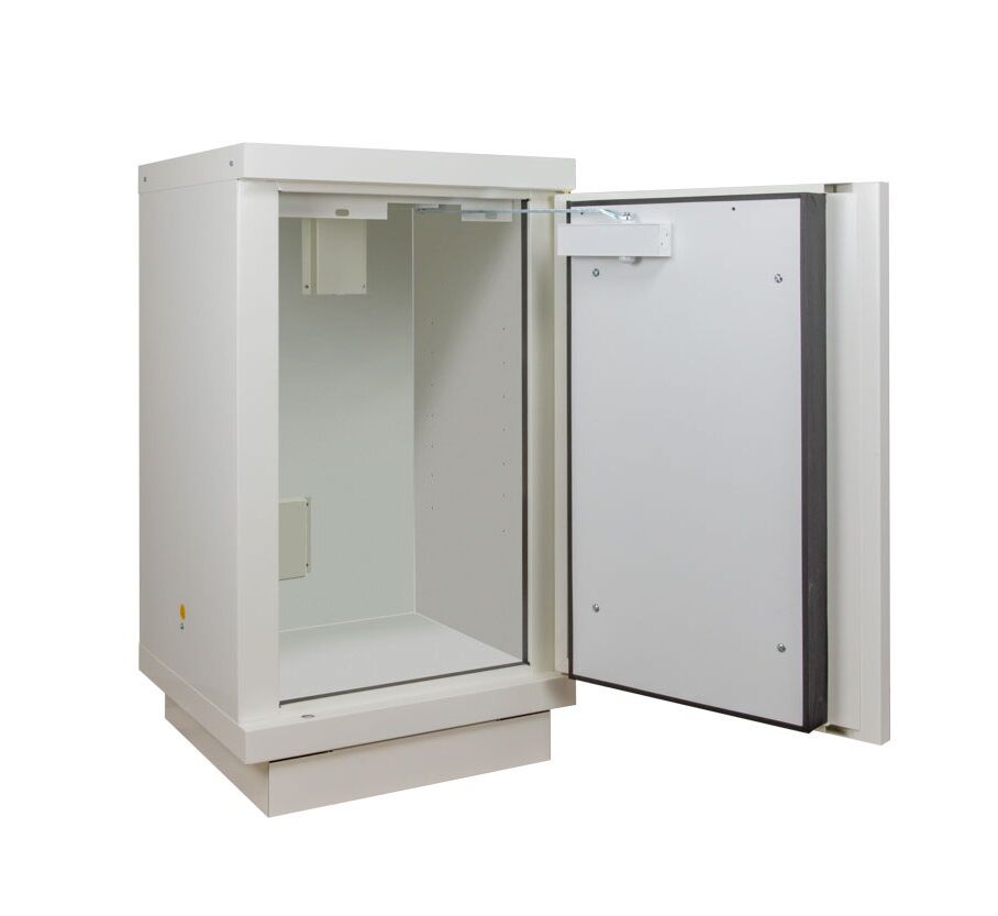ECOSAFE 798+LI Sicherheitsschrank zur Lagerung von Lithium-Ionen-Batterien 1100x635x670mm, für Innen feuerbeständiger bis zu 180 Minuten, außen feuerbeständig für bis zu 105 Minuten, gemäß EN 14470-1 und EN 1363-1