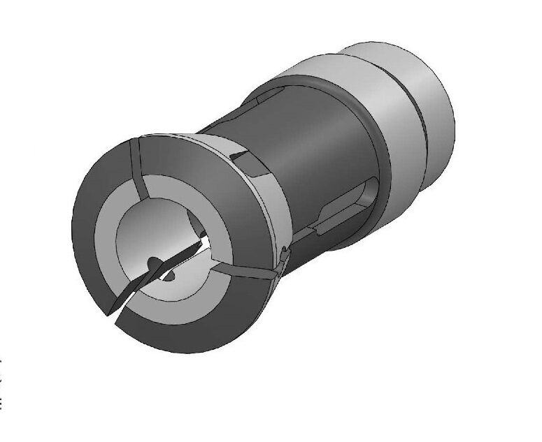 9015E Pinza Stringibarra TONDA per tornio plurimandrino Schütte SF13