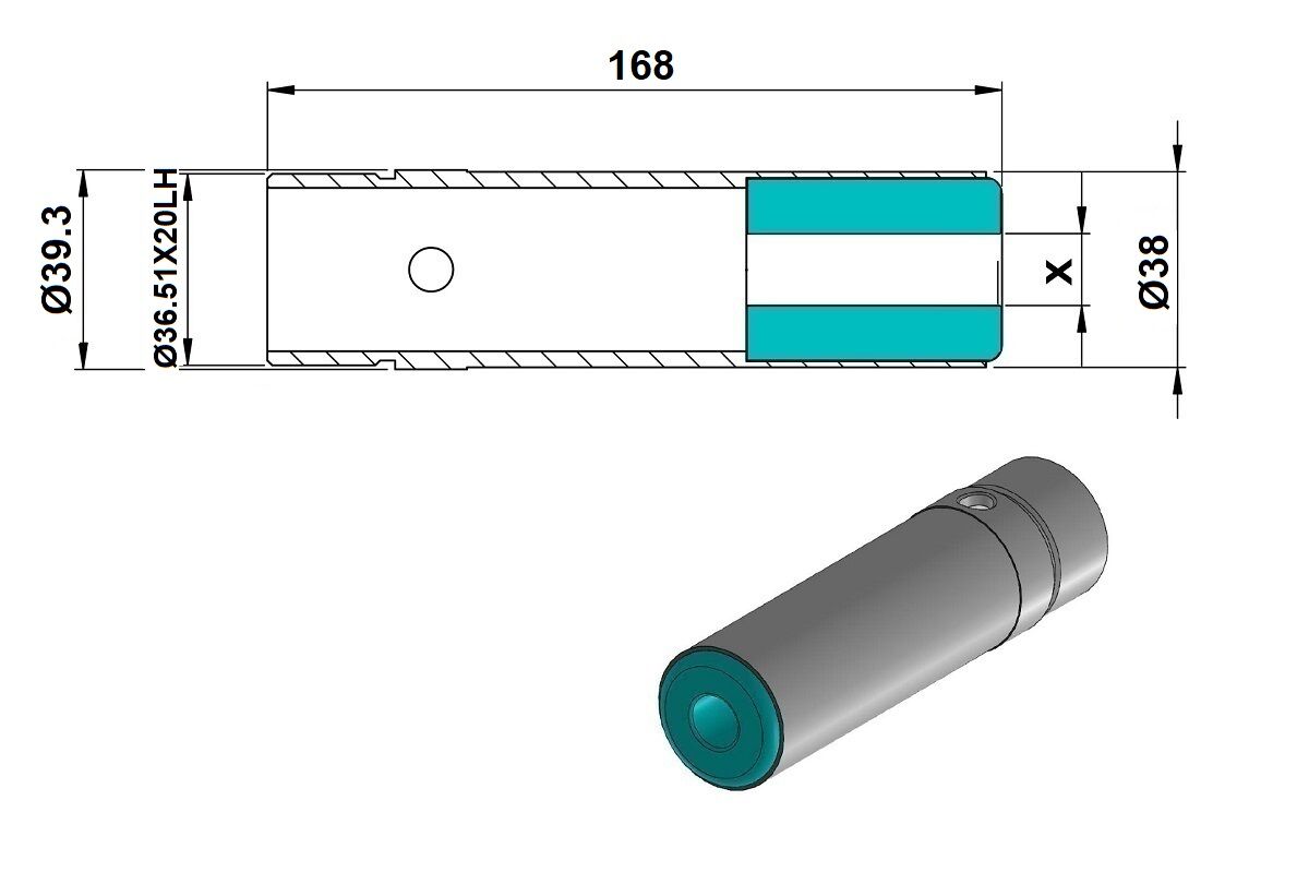 9285E Plastic bar feed fingers collet ROUND - HEXAGONAL suitable for multi spindle lathes Pittler PRB32 - PRC32  left thread