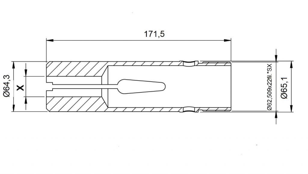 Pinza Spingibarra per tornio automatico multimandrino  per Wickman 2"1/4 - 6M