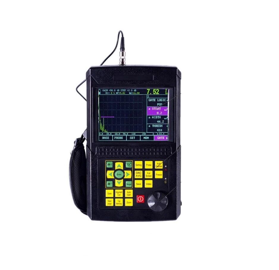 945.510 Rilevatore digitale portatile ad ultrasuoni di difetti di materiali - Uscita dati USB con cavo PC e software