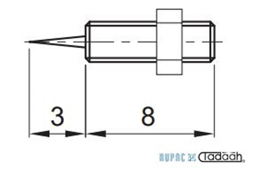 1500011 M2,5 needle spike
