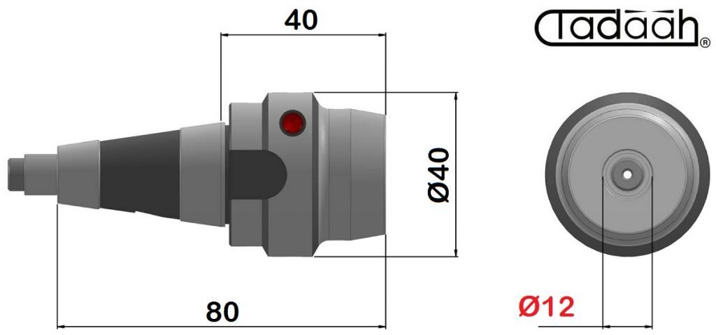 Applicazione pinza idraulica alta precisione per Gildemeister GM16AC, mandrino porta punta