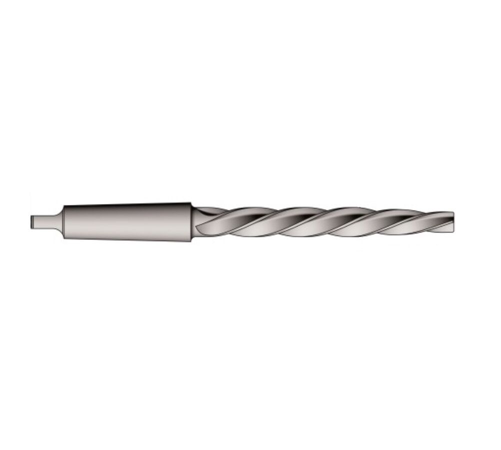 276 Utensileria Ossolana Reamers in HSSE for nail holes, with diameter of choice from Dia. 10 to Dia. 31 K11 and left helix cutting edges from, Morse taper shank and taper ratio 1:10