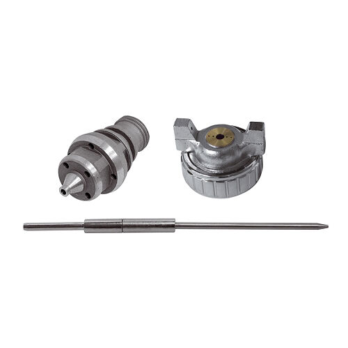 ASTURO 00902xxSR Set of spare parts for airbrush W71S part no. 00902: Needle, Air cap, nozzle - Nozzle diameter choice 1.0 - 1.3 - 1.5 - 1.8mm