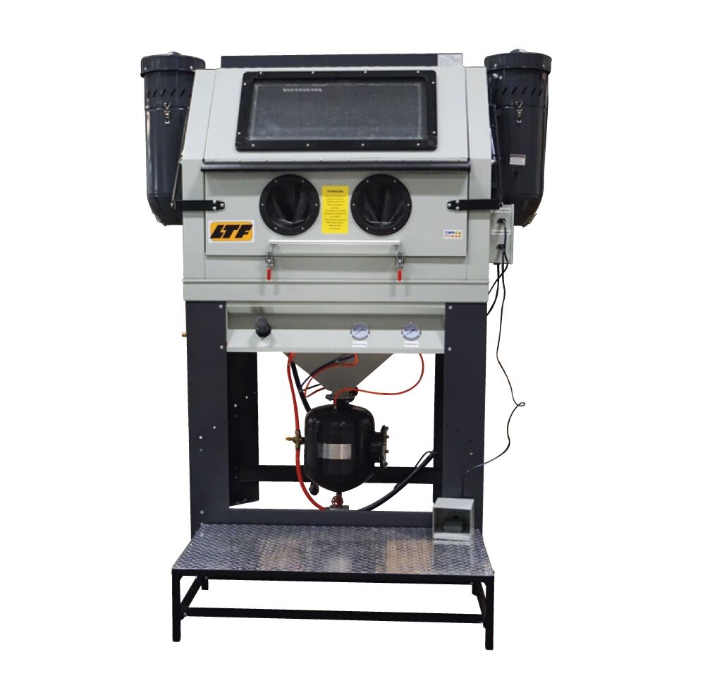 ASTURO 3204990 - Sabbiatrice a pressione 230V 50HZ completa di 2 aspiratori