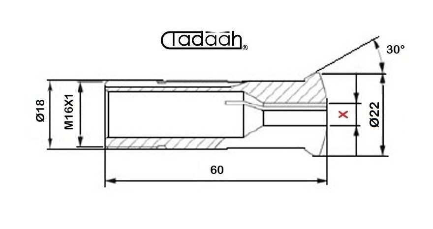 B212A - F853 Boccola in metallo duro per tornio a fantina mobile CNC, Citizen, Gildemeister, Hanwha, Maier, Manurhin, Nexturn, Traub, Tsugami