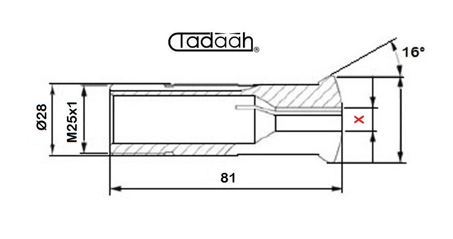 B261 Boccola in metallo duro di vari diametri per tornio a fantina mobile CNC-Citizen-Hanwha-Maier-Nexturn-Star-Traub