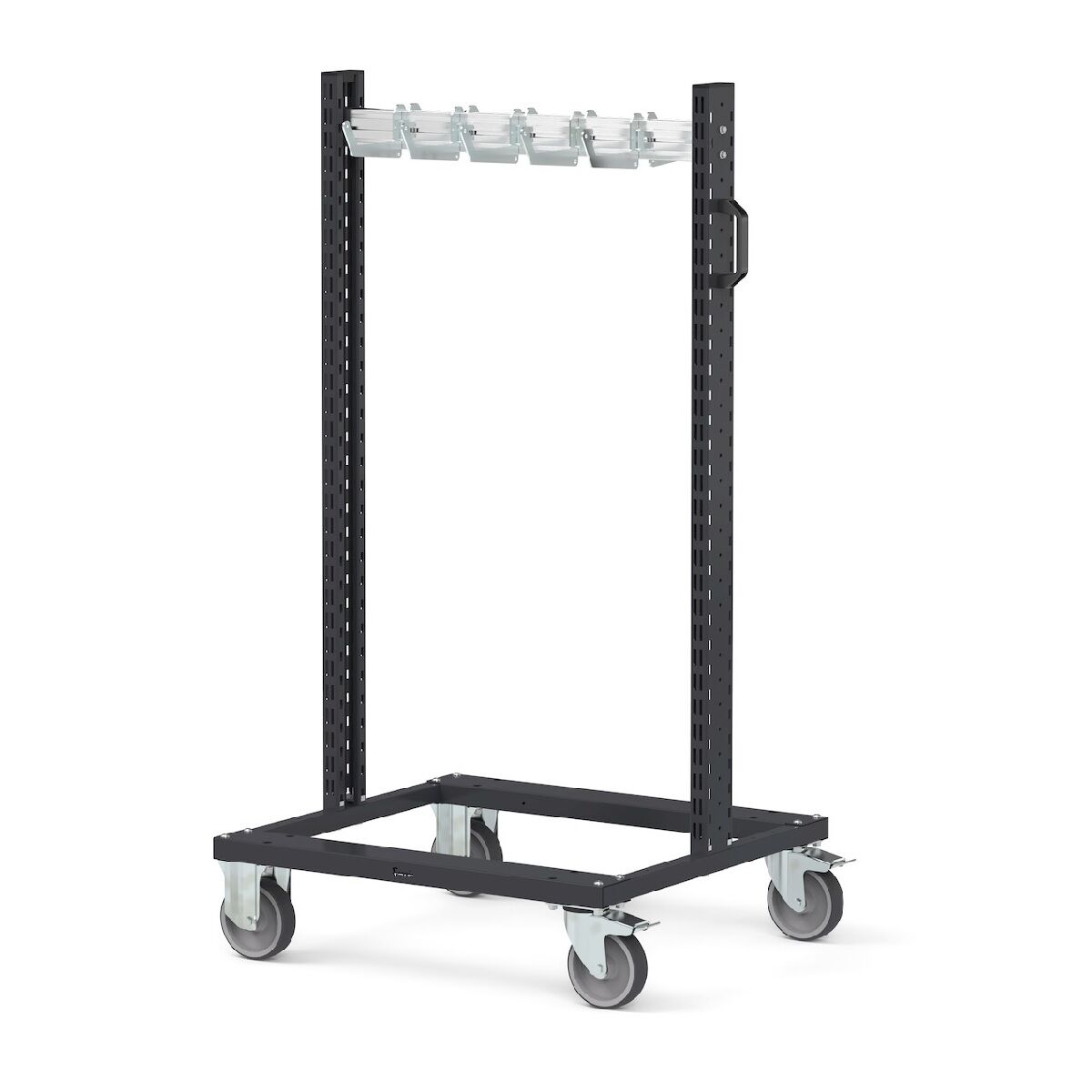 Fami Arredamento BINCART0707 Hebewagen mit verstellbaren Haken - Abmessungen 761x668x1357mm Kapazität 300Kg
