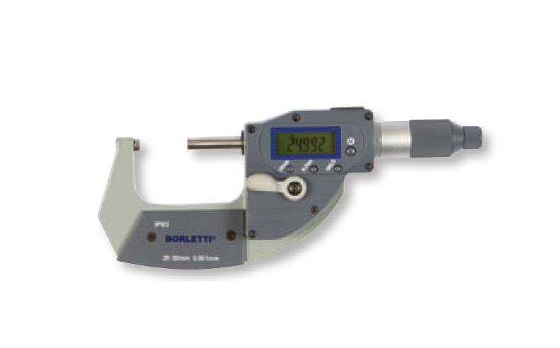 BORLETTI BMD950 Micrometro millesimali digitale rapido per esterni, campo di misura 25-50 mm