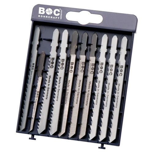 BOHRCRAFT BOC19901330010 - Assortimento lame per seghetti per legno e plastica - 10 pezzi