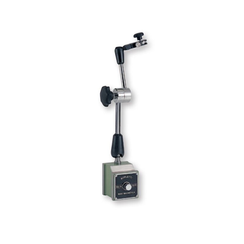 BORLETTI AC/MAB Basi magnetiche portacomparatore con braccio snodato originale svizzero 335mm e forza magnetica 45Kg