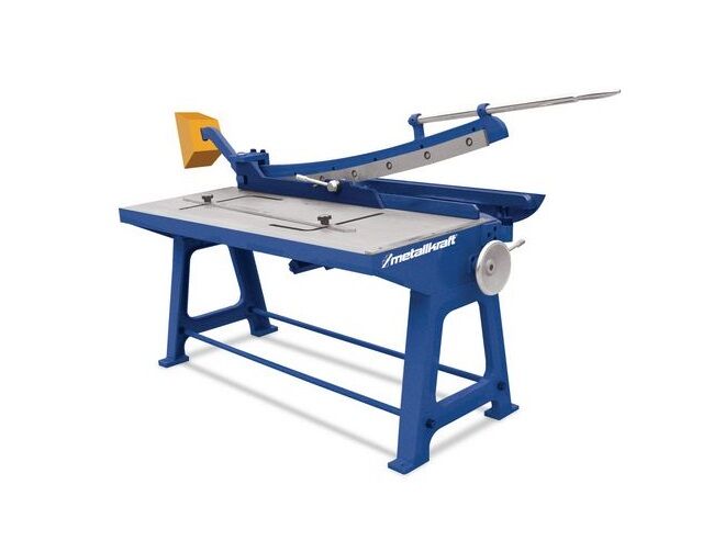 METALLKRAFT 3816001 Cesoia manuale per metalli per spessore fino a 1.5mm max larghezza 1050 mm - Modello BSS 1020 E
