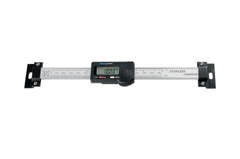 RUPAC Digitronic series horizontal digital scales, measuring range 100 to 1000mm, resolution 0.01, IP40