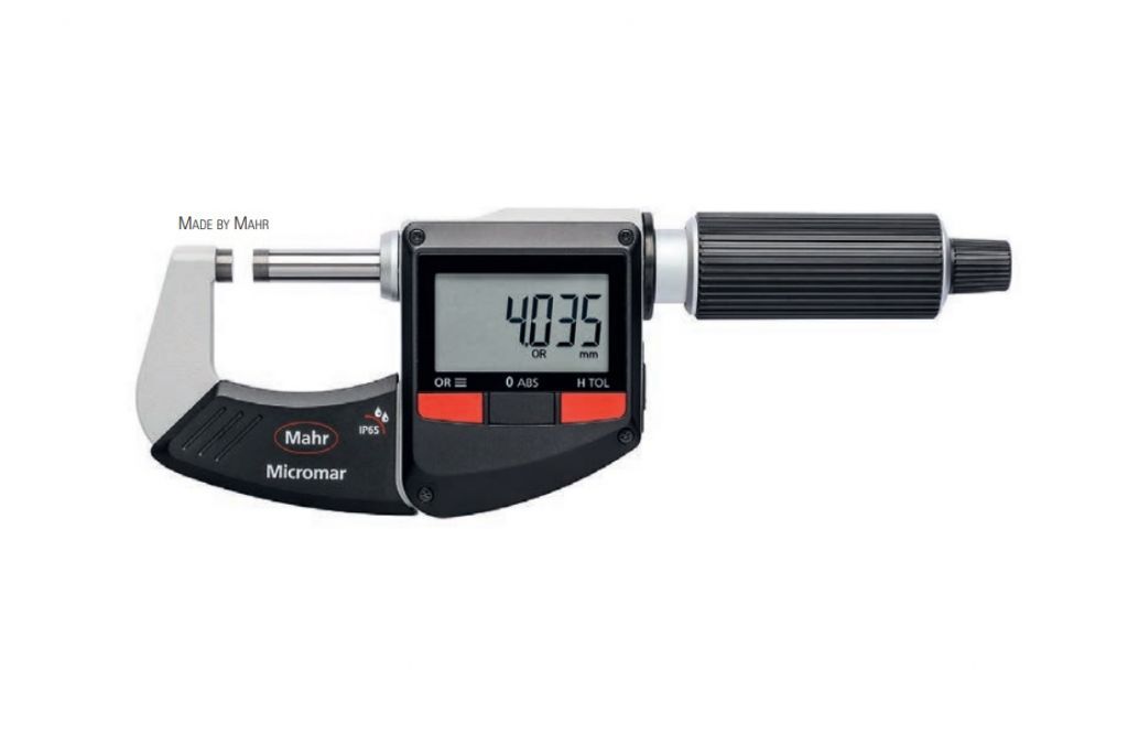 RUPAC C4157100  Micrometri millesimali digitali per esterni Mahr, protezione IP65, con uscita dati wireless