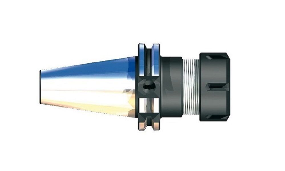 C999 PRT TOOLS Collet chucks with AD+B coolant system, ISO40 or ISO50 shank DIN 69871, for ER collets and length of choice