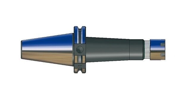 C999ML PRT TOOLS MECCANICA - Spannzangenfutter mit mini Spannmutter DIN 6499/B, AD+B Kühlmittelanlage, ISO40 oder ISO50 Schaft DIN 69871, für ER-Spannzangen und Länge Auswahl