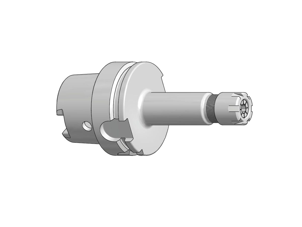 HSKA.H.ERCM GAETANO CAPORALI Collet chucks ER11, ER16, ER20, ER25 with mini clamping nut DIN ISO 15488 (DIN6499), shank HSK FORM A DIN 69893-1 of choice