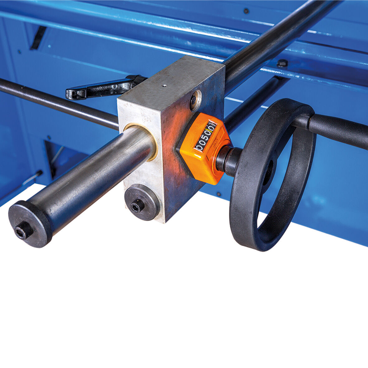 METALLKRAFT 3757023 Cesoia motorizzata modello MTBS 2055-30 E, larghezza lavoro 2050mm, spessore massima lamiera 3mm