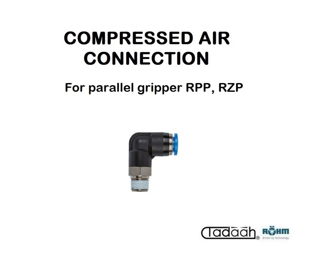 Attacco per aria compressa Röhm per manipolatore RPP, RZP