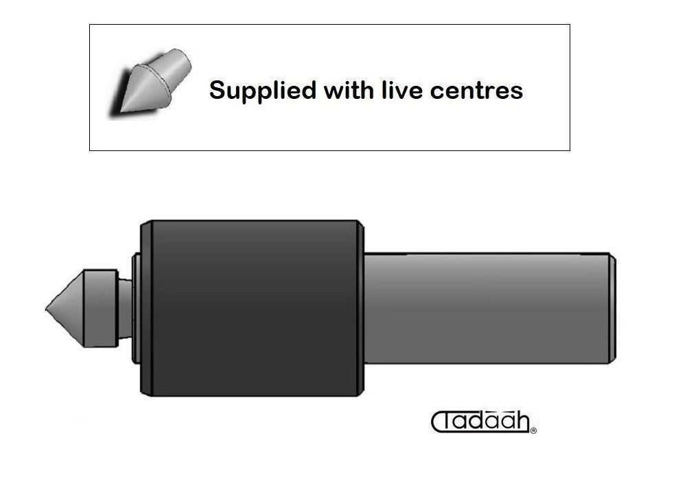 172.600F Rotating live centres with cylindrical shank and without compression stroke for single and multi-spindle lathes with Standard interchangeable insert 60°