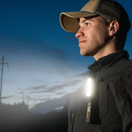 Caterpillar CAT LIGHT CT1200 - LED work torch, camouflage abs, 175 lumen output