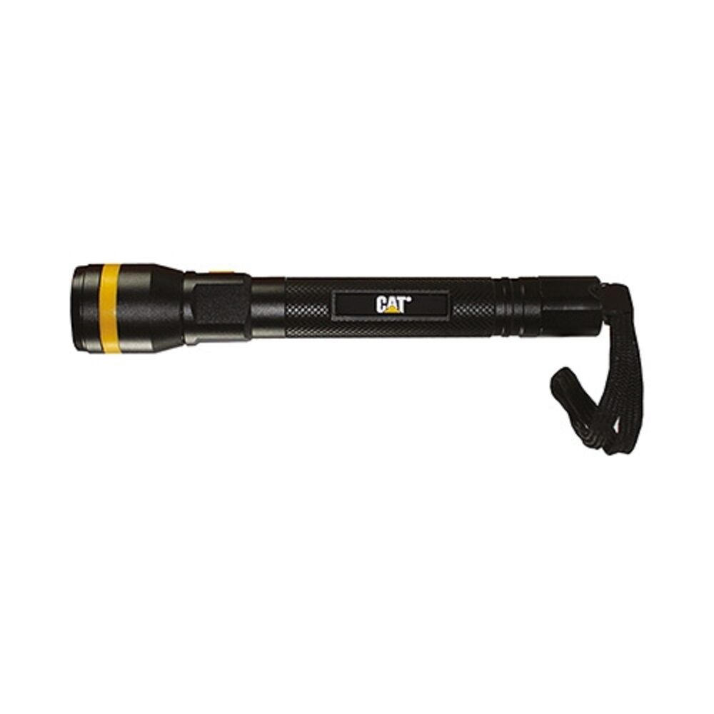 Caterpillar CAT LIGHT CT2205 - Fokussierbare, dimmbare taktische LED-Taschenlampe mit 200 Lumen und USB-Ladefunktion
