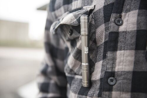 Caterpillar CAT LIGHT CT2210 - 100 Lumen Pocket Pen Torch, LED technology, slim and compact design with 30m beam distance