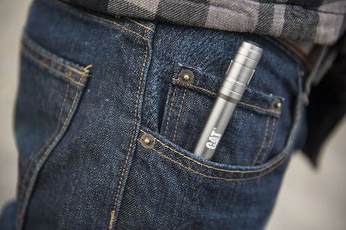 Caterpillar CAT LIGHT CT2210 - 100 Lumen Pocket Pen Torch, LED technology, slim and compact design with 30m beam distance
