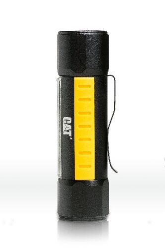 Caterpillar CAT LIGHT CT3410 - Taktische Zweistrahl-Taschenlampe, 200 Lumen (Seitenwand), 275 Lumen (oberer Strahl)