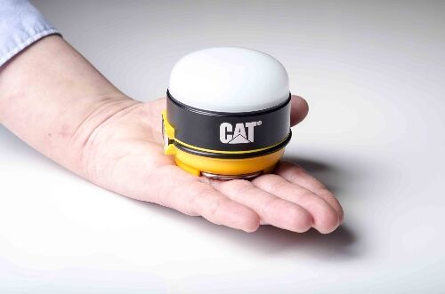 Caterpillar CAT LIGHT CT6525 Micro-lampada di servizio 200 Lumen con ricarica USB e funzione power bank, distanza fascio 15 metri