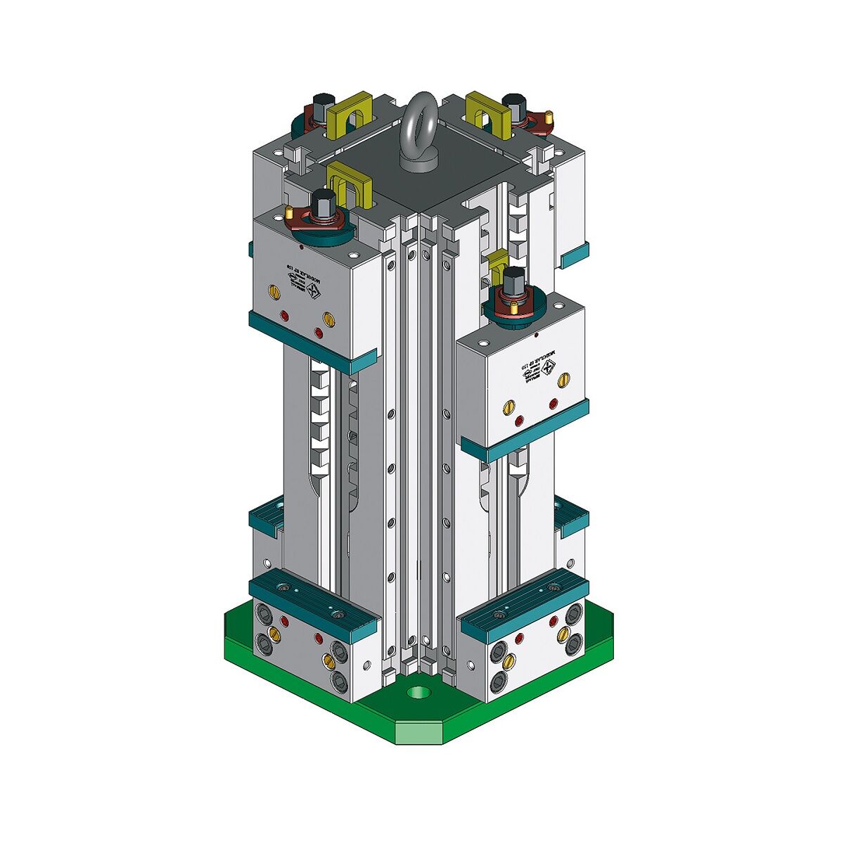 C0CMDSP CUTER Set of modular cube for modular vice with fixed jaws width 125 to 200mm width and 150 to 400mm vice opening