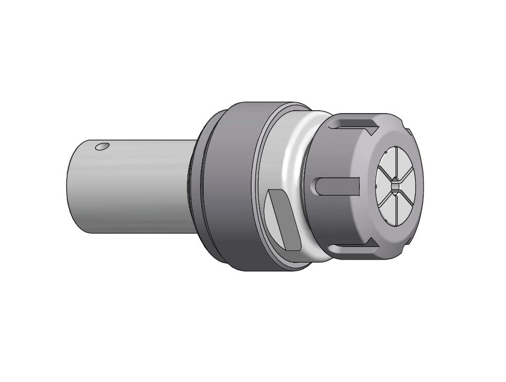 Tap Collet holder with tension and compression stroke compensation for ER collets and cylindrical shank at choice