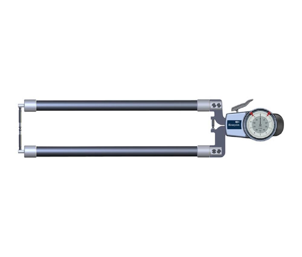 KROEPLIN 449.706 External analogical measuring gauges, Model D8100, measurement range 0-100 mm, measuring depth 382 mm, IP65