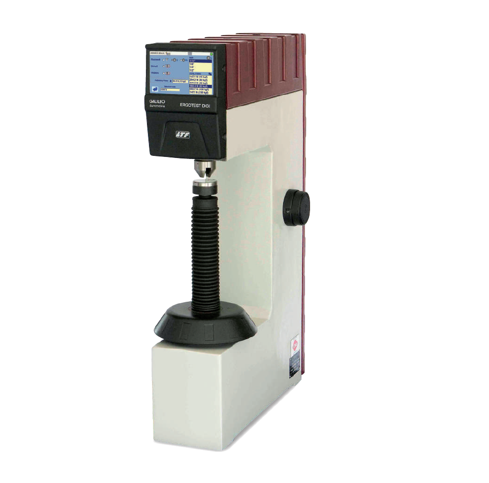GALILEO DIGI 25R Durometro digitale, per carico da 60 kgf fino a 250 kgf, per eseguire test di durezza Brinell, Vickers, Rockwell