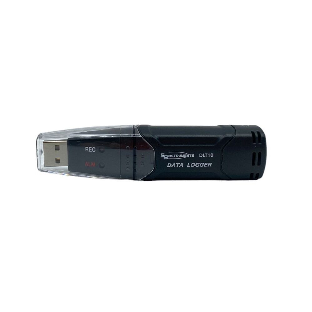 EB Instruments DLT10 Datalogger per monitoraggio temperatura, con connessione USB e software intuitivo  - Campo di misura -40÷70°C / -40÷158°F