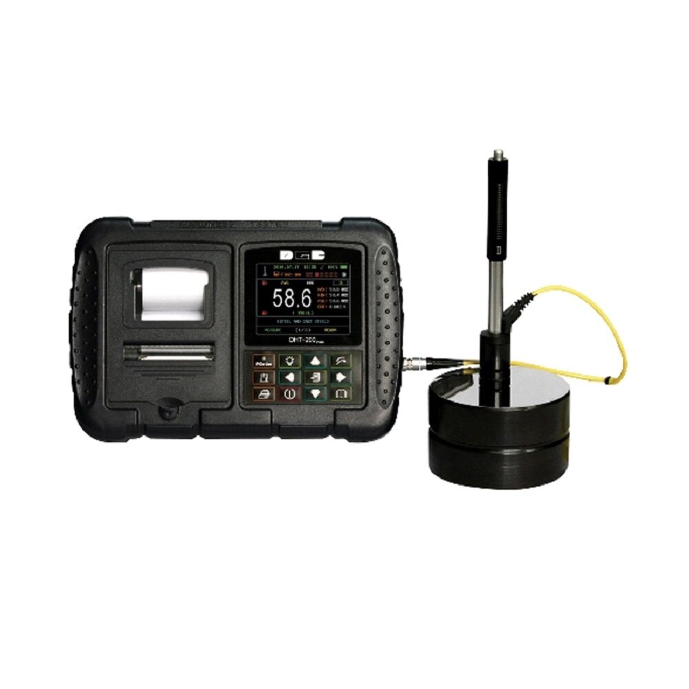 BORLETTI DHT200 PLUS Digital portable durometers for metal and alloy measurements in any direction with memory for 10.000 average readings in 100 files and integrated mini printer - Measuring range 174HL - 960HL