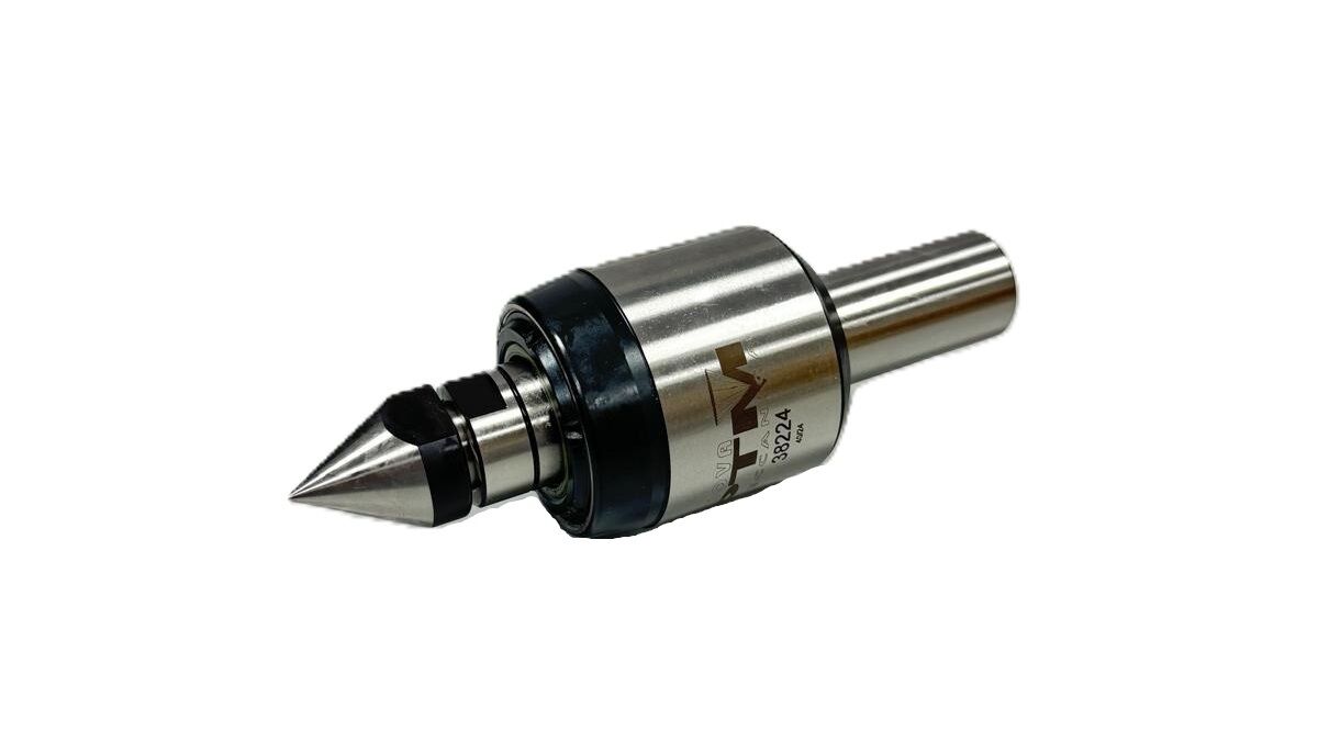 38224 Nuova PTM Koernerspitze mit variabler Axiallast Belastung Typ Schaft D25mm, Max Empfohlene Belastung daN 800, U/min 3000, Auswechselbare Einsaetze 