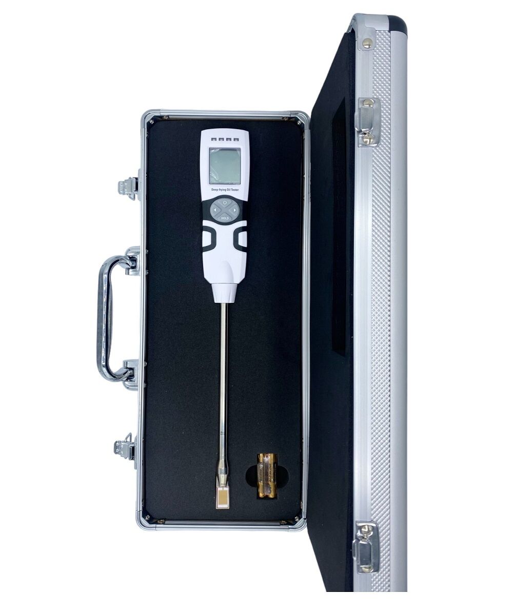 EB Instruments OIL9 Tester professionale per olio di frittura con indicatore di temperatura e materiali polari totali