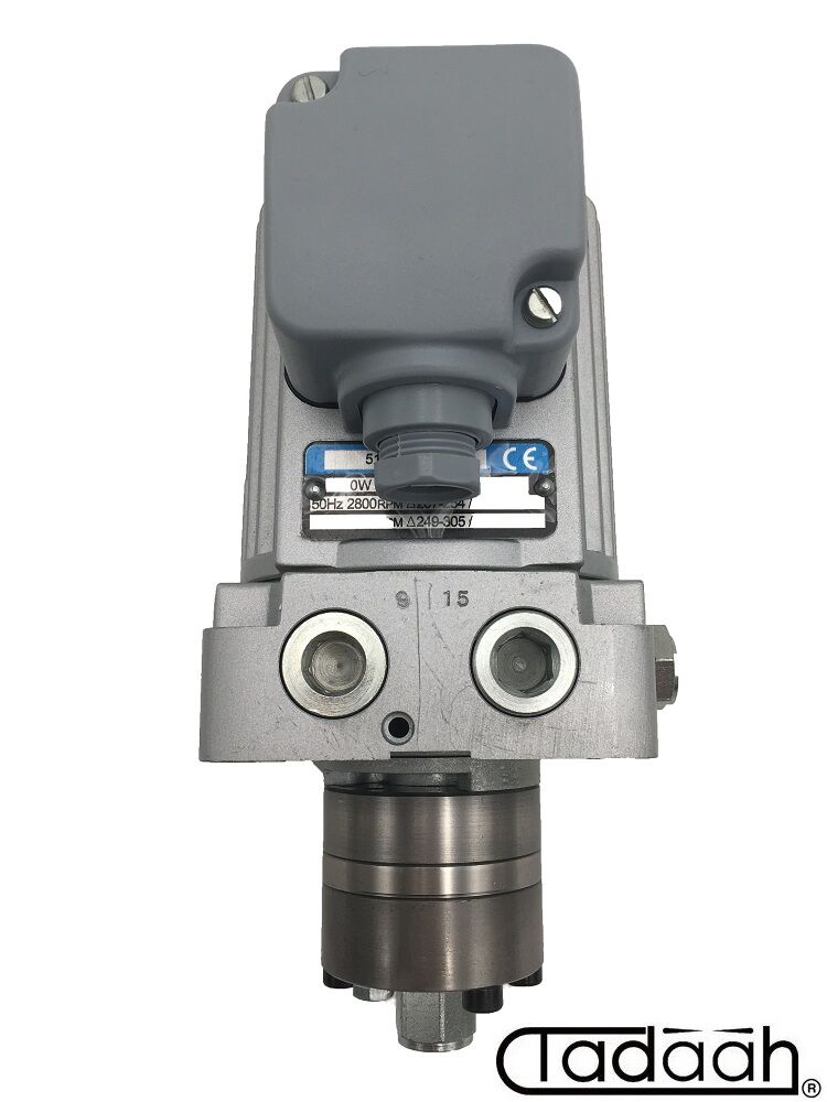 Elektropumpe Vogel MFE5 220/380 für Schmiersysteme an Industriemaschinen.
