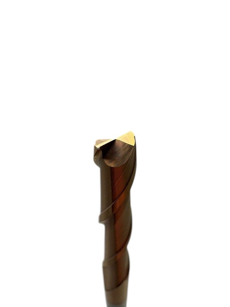 20.13 Vollhartmetallfräser TiSiN beschichtet Z2 Helix 35° stirnschneidend d1= 13 mm L1= 30 mm L=75 mm