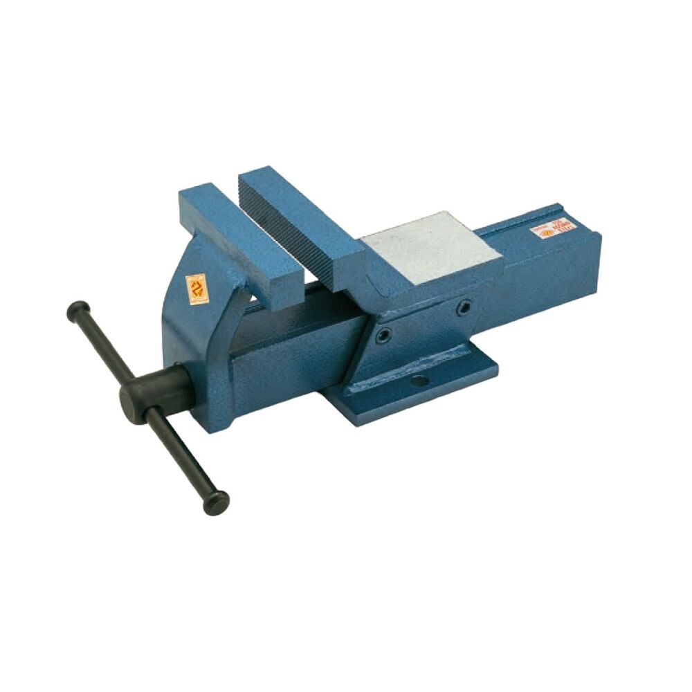 FZ-N FZA Modell EUROSTAHL Schraubstock aus Stahl geschmiedete mit auswechselbare Backen, Wahl der Backenöffnung von 100mm bis 155mm und Backenbreite von 80mm bis 150mm