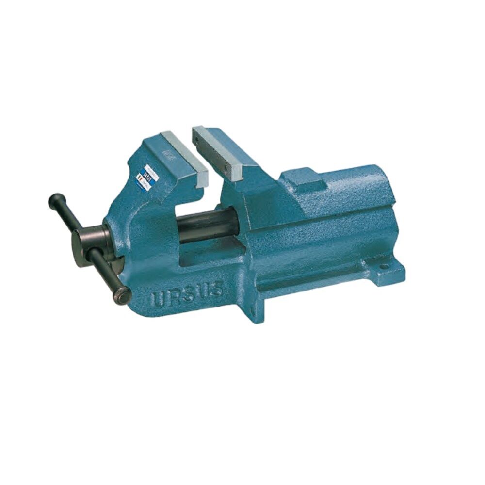FZA URSUS UR/120 Morsa da banco in acciaio con ganasce intercambiabili larghe 120mm e apertura 175mm