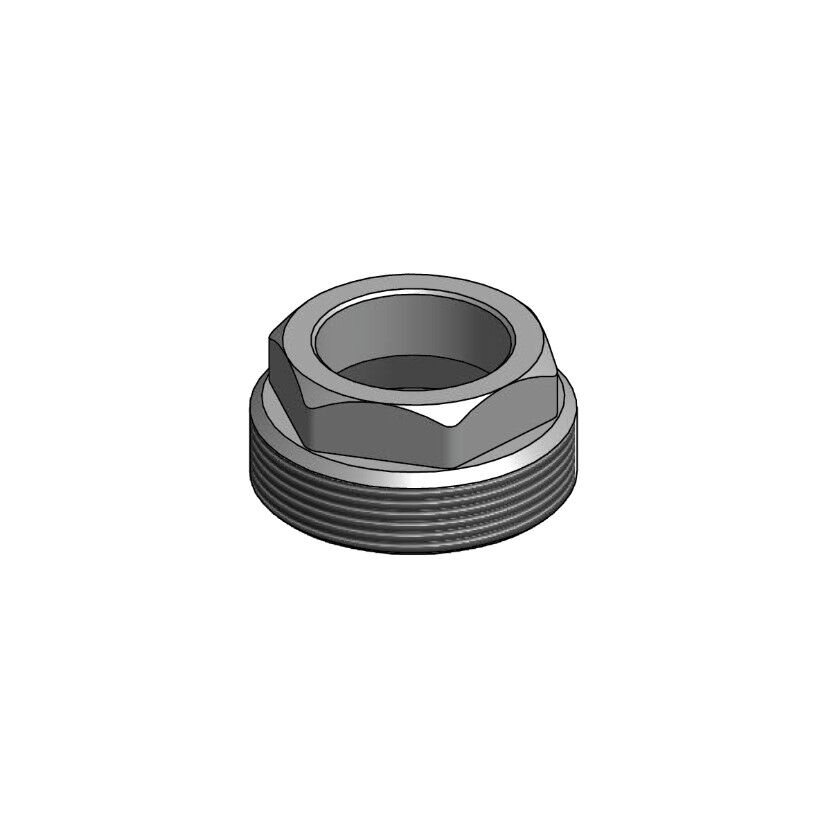 CAPORALI GAETANO G00A.EX Hexagonal externally threaded ER11, ER16, ER20, ER25, ER32, ER40 nut with flats for clamping, eccentric extractor