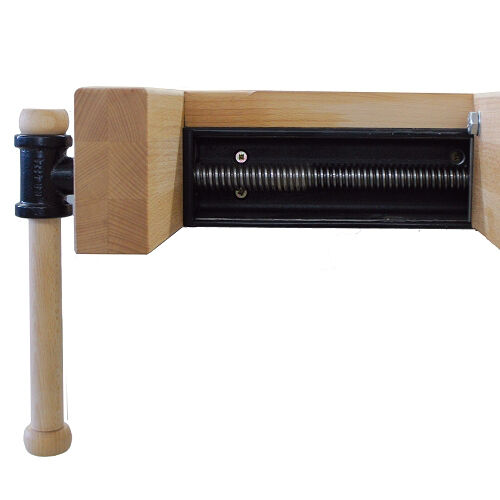 HOLZKRAFT 5102102 - Professionelle ausziehbare Werkbank für Tischler, Modell HB 2010 - Stellfläche 2100x700 mm