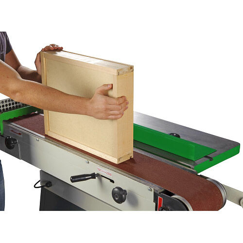 HOLZSTAR 5900851 Levigatrice a nastro oscillante professionale per levigatura, 230 V, Modello KSO 850