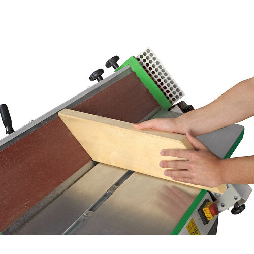 HOLZSTAR 5900851 Levigatrice a nastro oscillante professionale per levigatura, 230 V, Modello KSO 850