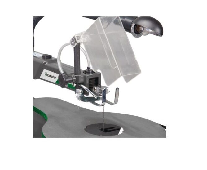 HOLZSTAR 5902504 Dekupiersäge Modell DKS 504 Vario für Holz, Kunststoff und ähnliche Materialien - 0,09 kW - Sägeblattlängen 133 mm