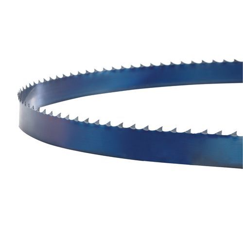 HOLZKRAFT 5160400 Lama a nastro con punte temprate e dorso flessibile per seghe a nastro modello HBS 400, denti per pollice 4, misure a scelta