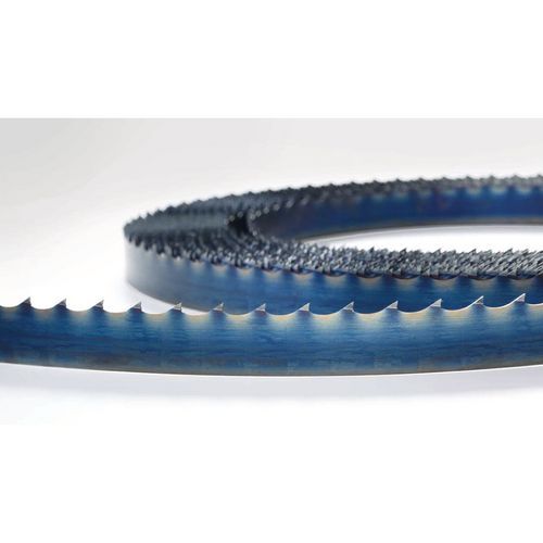 HOLZKRAFT 5160400 Lama a nastro con punte temprate e dorso flessibile per seghe a nastro modello HBS 400, denti per pollice 4, misure a scelta